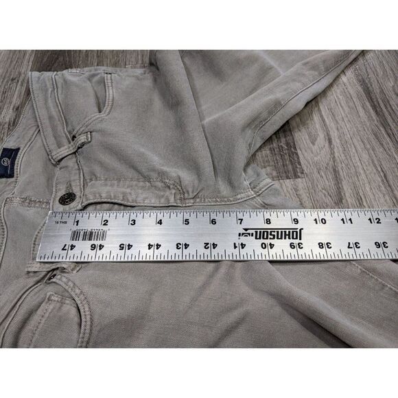 Adriano Goldschmied Womens Size 29 R Embroidered Ankle Grey Leggings Jeans - Picture 9 of 10